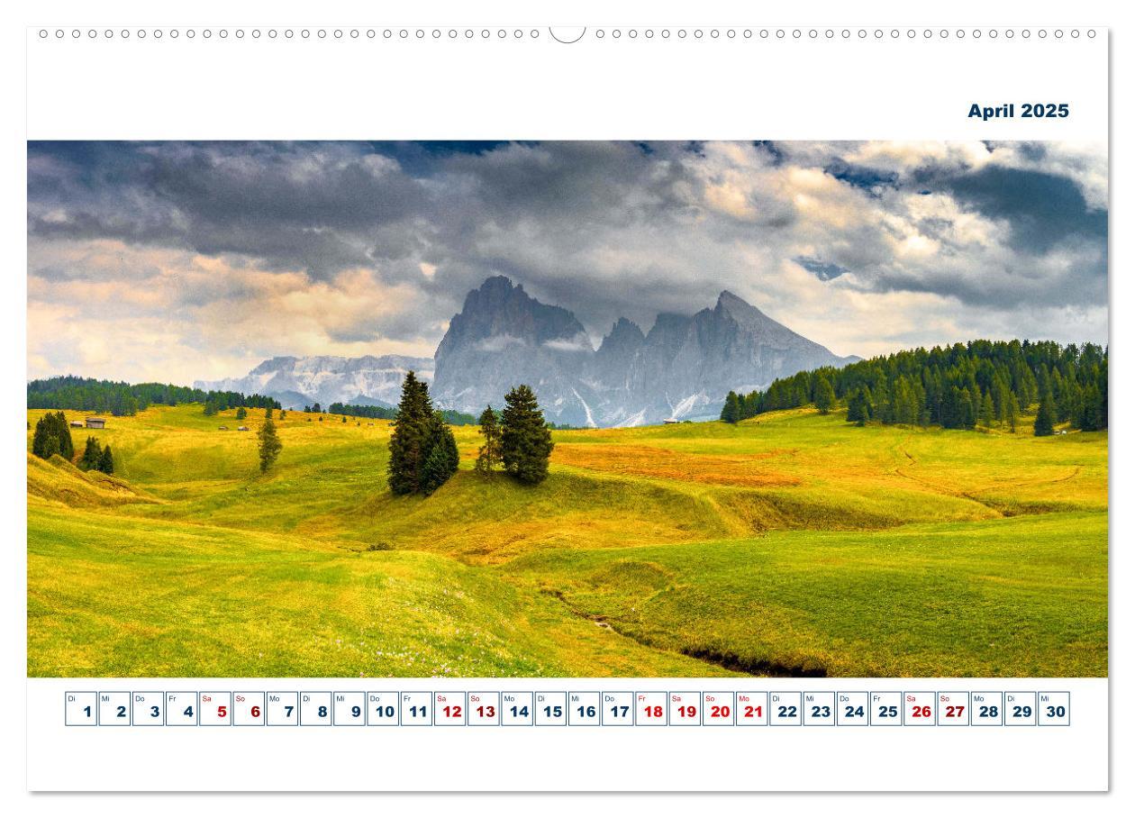 Bild: 9783435009275 | Südtirol - Dolomiten-Träume by VogtArt (Wandkalender 2025 DIN A2...