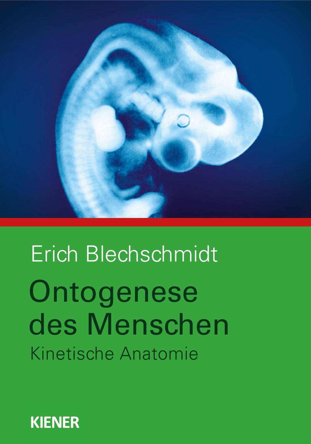 Cover: 9783943324037 | Ontogenese des Menschen | Kinetische Anatomie | Erich Blechschmidt