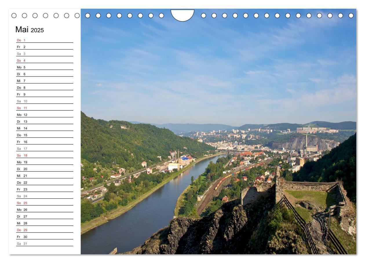 Bild: 9783435517633 | Tschechien - Die Burg Strekov (Wandkalender 2025 DIN A4 quer),...