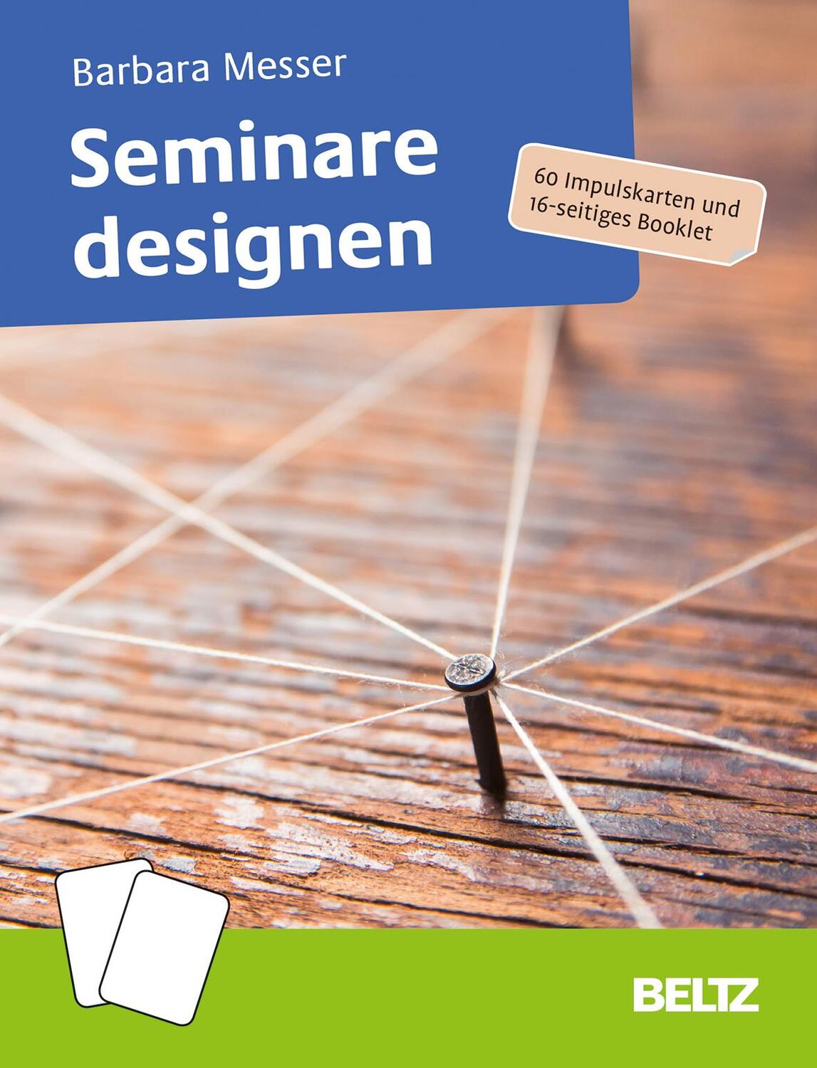 Cover: 4019172300081 | Seminare designen | 60 Impulskarten und 20-seitiges Booklet | Messer