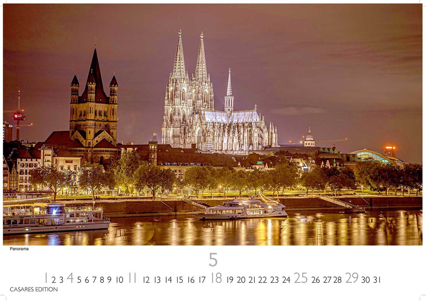 Bild: 9781835243039 | Köln 2025 S 24x35cm | Kalender | 14 S. | Deutsch | 2025