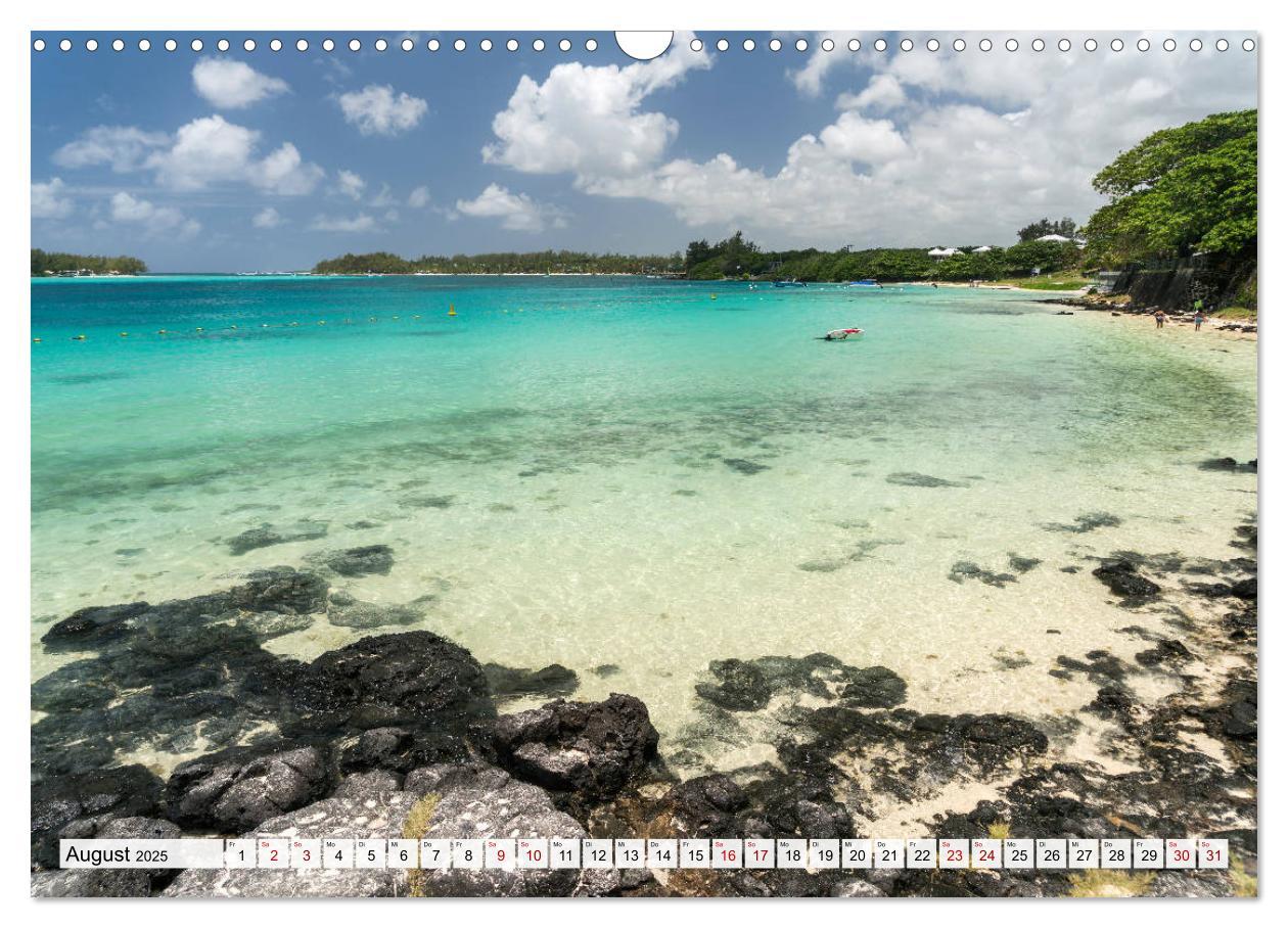 Bild: 9783435288113 | Traumstrände auf Mauritius (Wandkalender 2025 DIN A3 quer),...