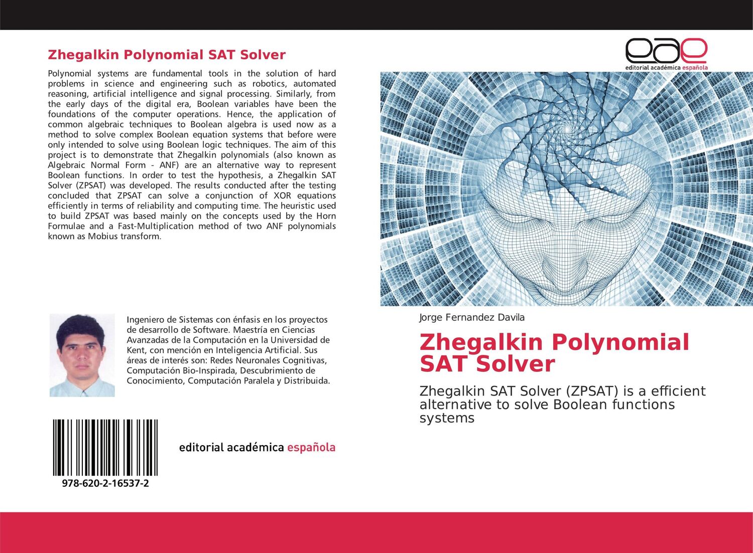 Cover: 9786202165372 | Zhegalkin Polynomial SAT Solver | Jorge Fernandez Davila | Taschenbuch