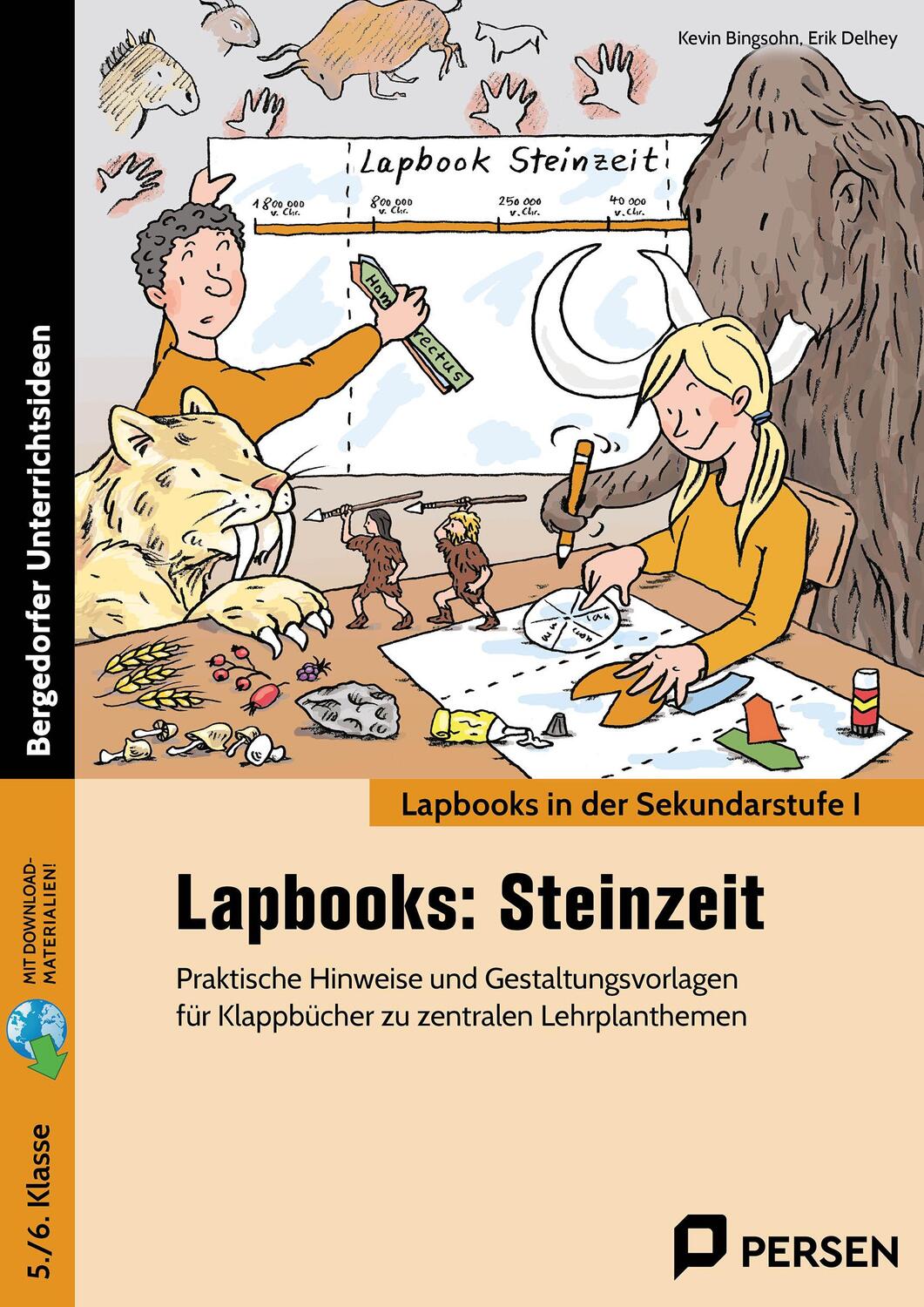 Cover: 9783403207016 | Lapbooks: Steinzeit | Kevin Bingsohn (u. a.) | Bundle | E-Bundle