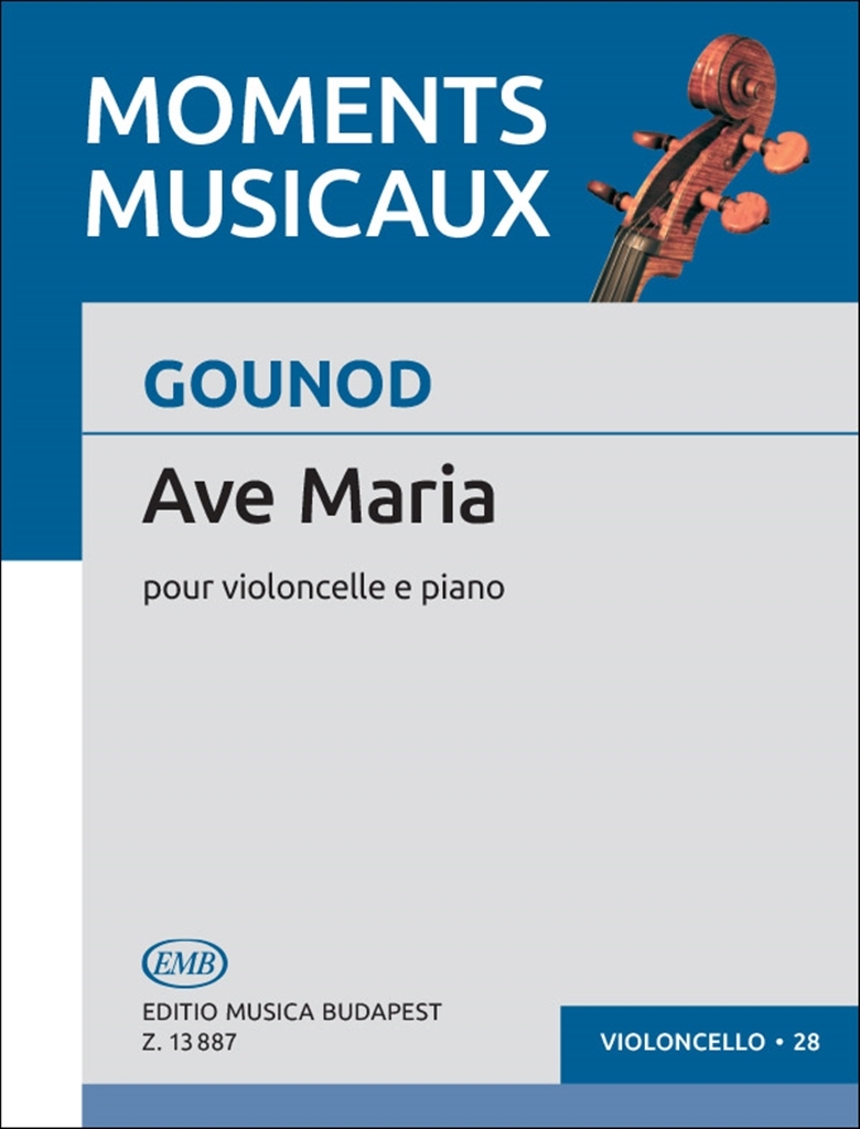 Cover: 9790080138878 | Ave Maria | Charles Gounod | EMB Moments Musicaux for Violoncello