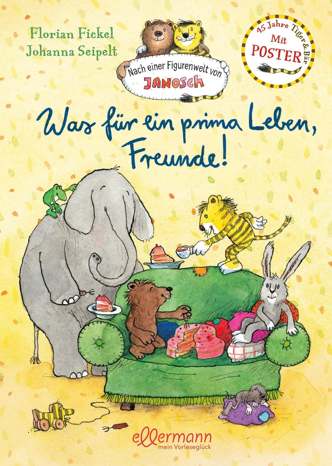 Cover: 9783751400985 | Nach einer Figurenwelt von Janosch. Was für ein prima Leben, Freunde!