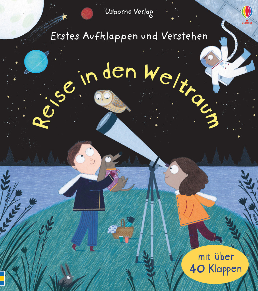 Cover: 9781789411287 | Reise in den Weltraum | mit über 40 Klappen | Katie Daynes | Buch