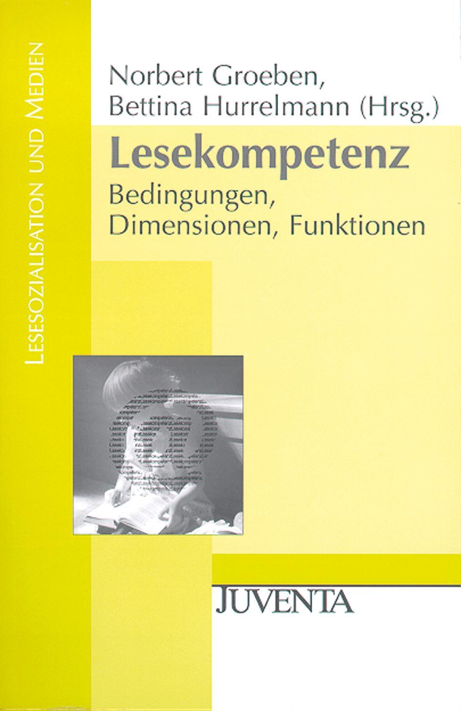 Cover: 9783779913498 | Lesekompetenz | Bedingungen, Dimensionen, Funktionen | Groeben (u. a.)