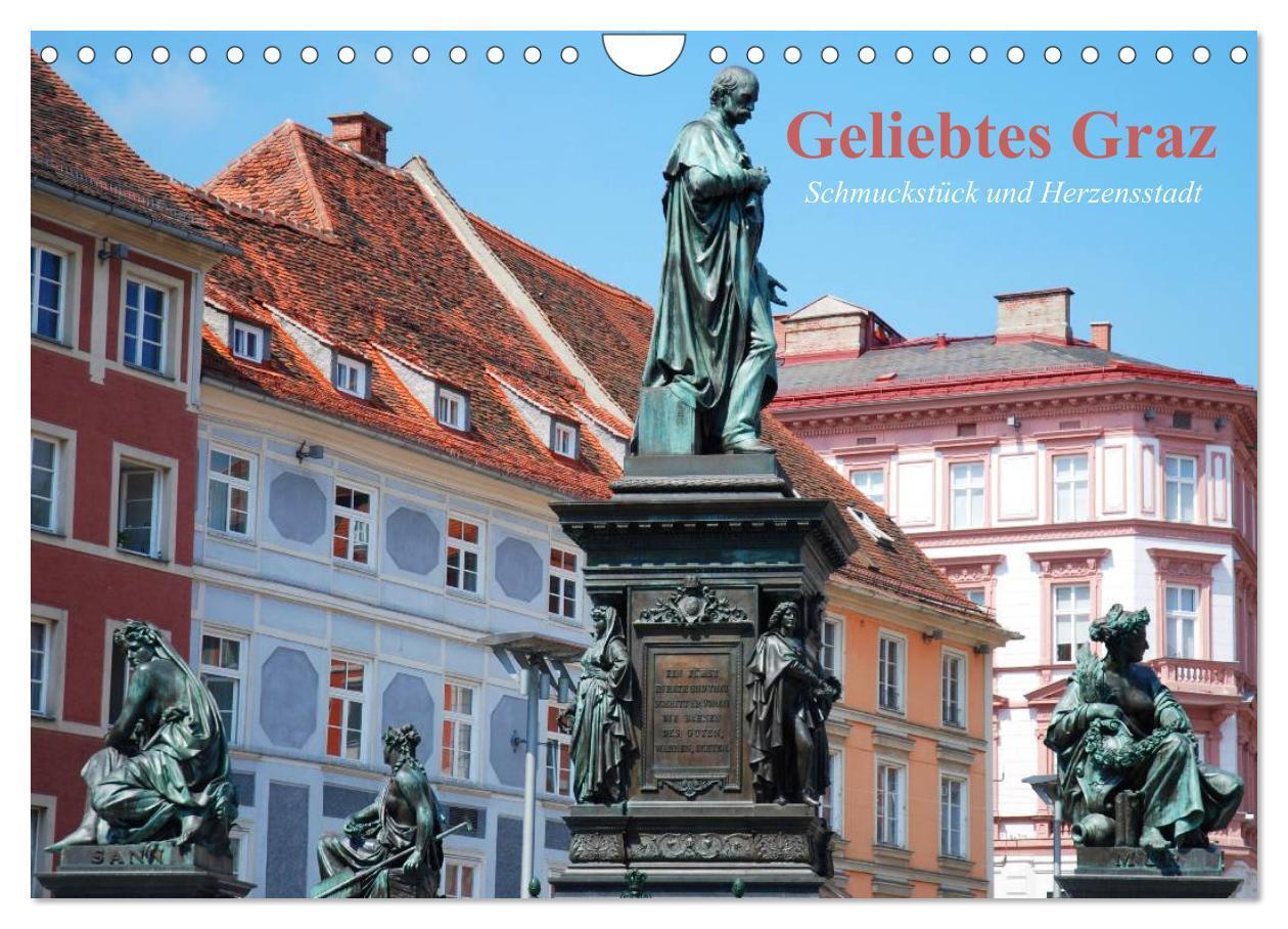 Cover: 9783383265723 | Geliebtes Graz. Schmuckstück und Herzensstadt (Wandkalender 2024...