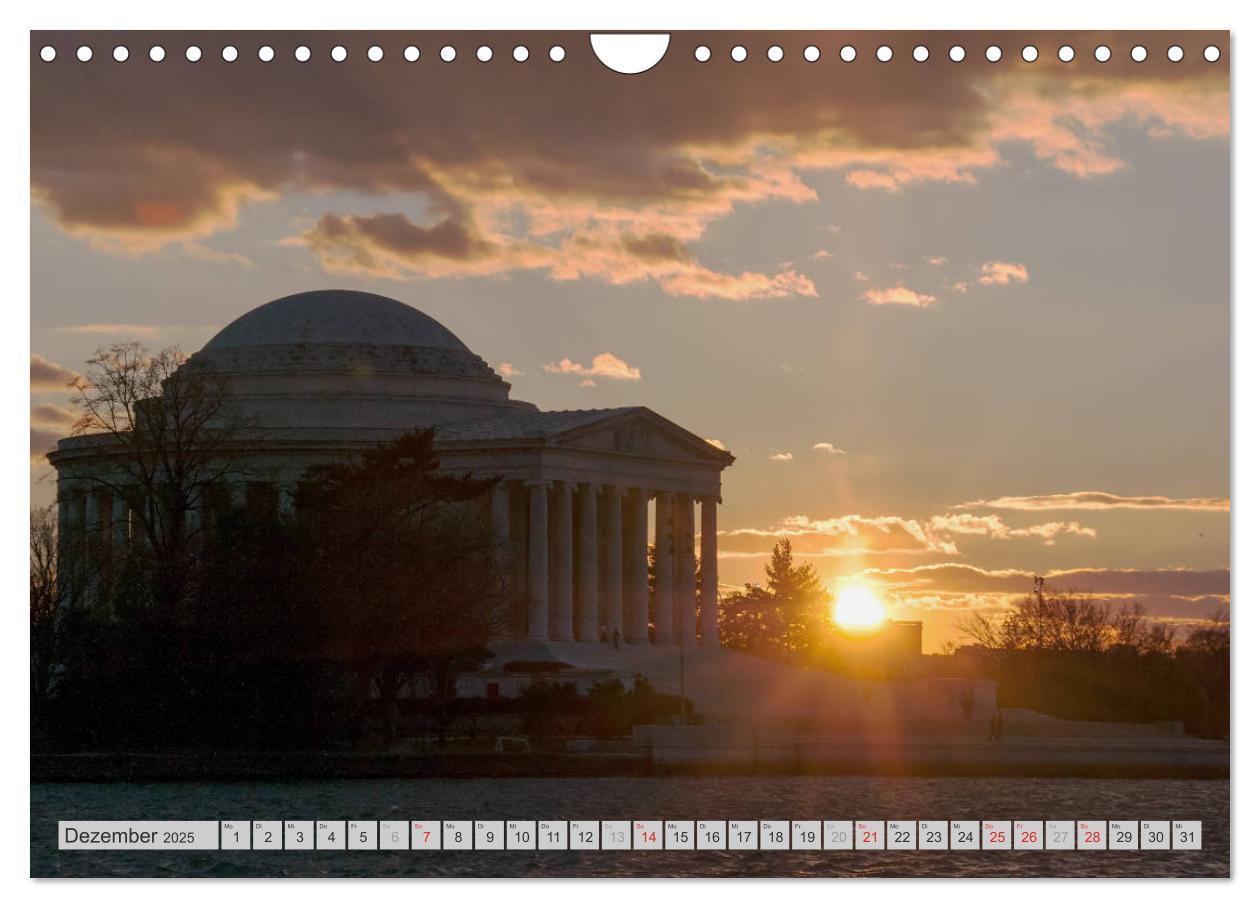 Bild: 9783435719594 | Washington D.C. (Wandkalender 2025 DIN A4 quer), CALVENDO...