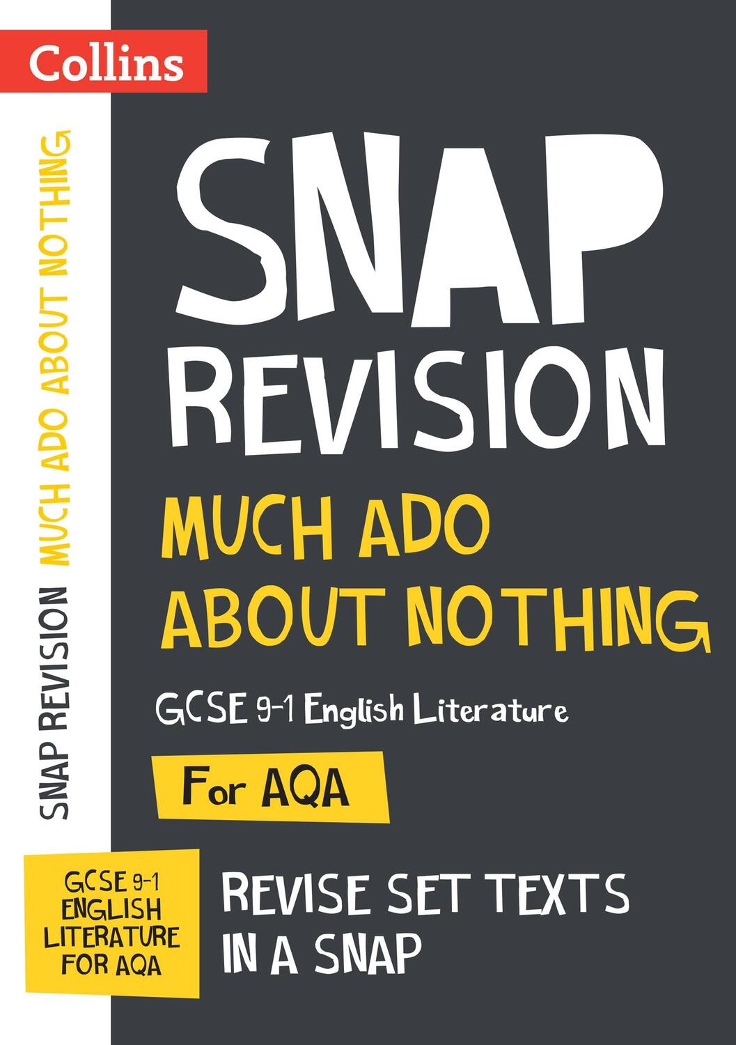 Cover: 9780008520335 | Much Ado About Nothing AQA GCSE 9-1 English Literature Text Guide