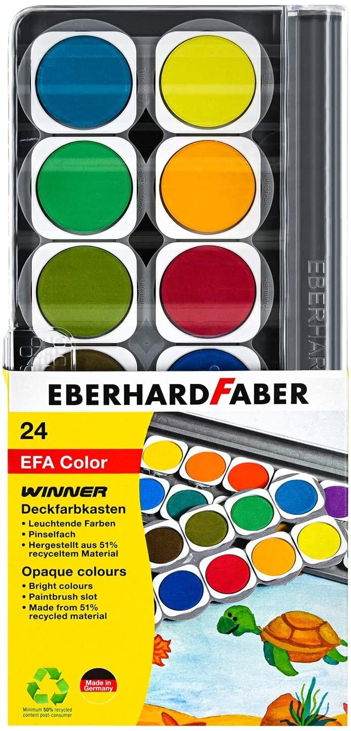 Cover: 4087205783248 | Eberhard Faber Malkasten Winner Deckfarbkasten 24er | 578324 | 2020