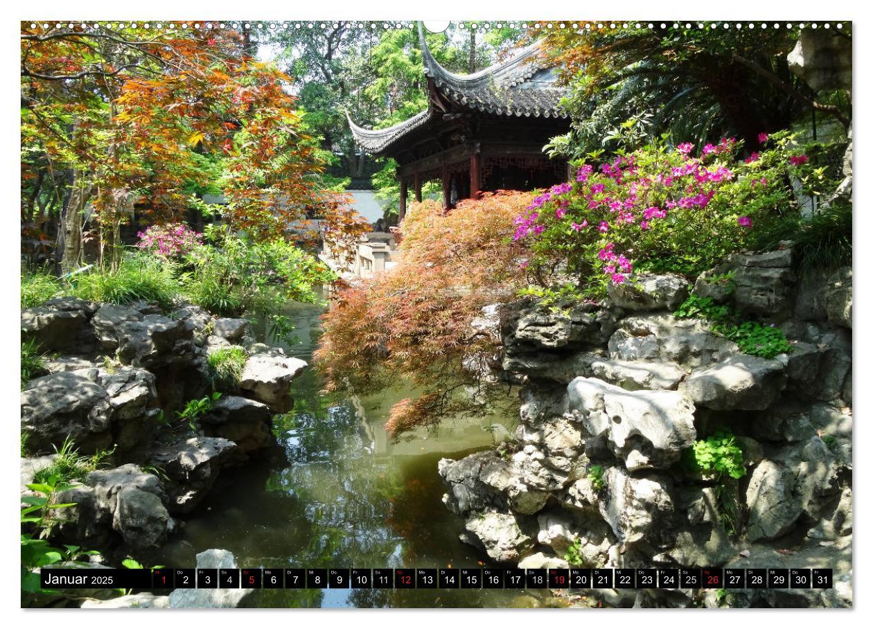 Bild: 9783435335541 | Im chinesischen Garten (Wandkalender 2025 DIN A2 quer), CALVENDO...