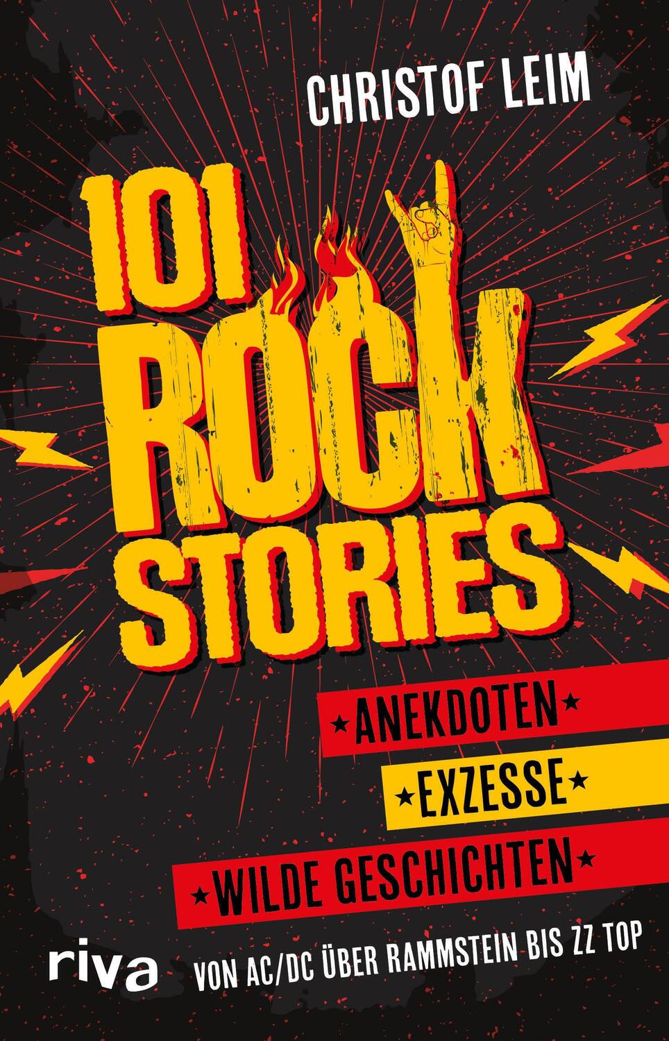 Cover: 9783742319456 | 101 Rock Stories | Christof Leim | Taschenbuch | Deutsch | 2022 | riva