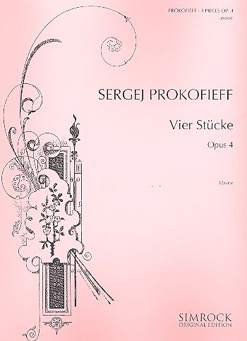 Cover: 9790221100689 | Four Pieces Op.4 | Sergei Prokofiev | Buch | EAN 9790221100689