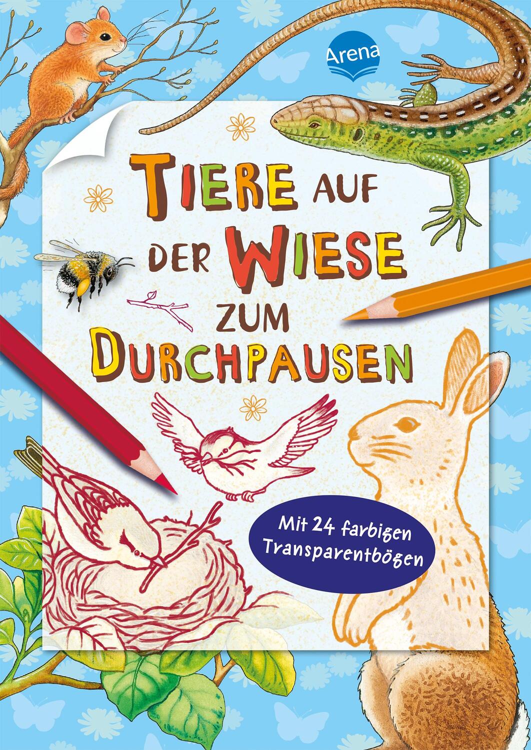 Cover: 9783401715377 | Tiere auf der Wiese zum Durchpausen | Taschenbuch | Deutsch | 2019