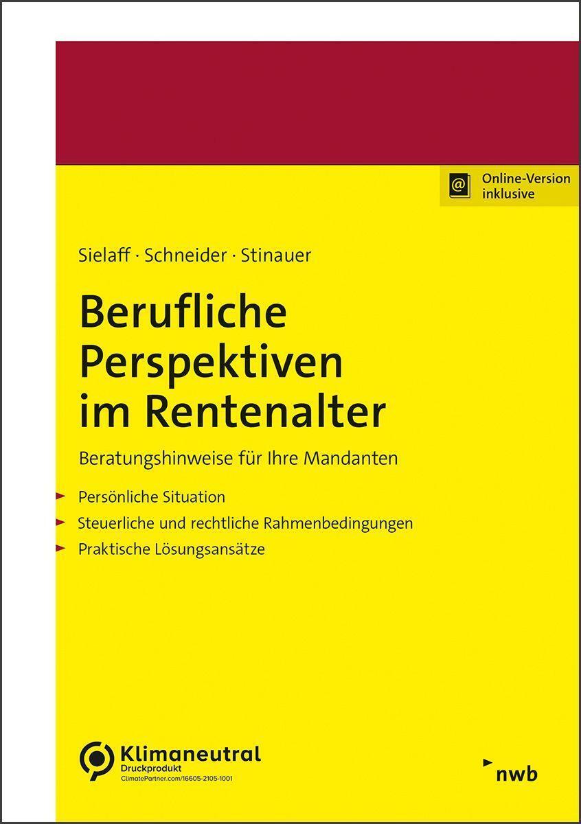 Cover: 9783482683411 | Berufliche Perspektiven im Rentenalter | Schneider (u. a.) | Bundle