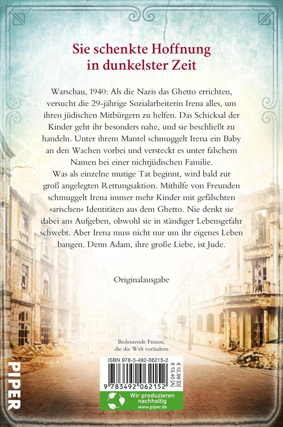 Rückseite: 9783492062152 | Der Engel von Warschau | Lea Kampe | Taschenbuch | 432 S. | Deutsch