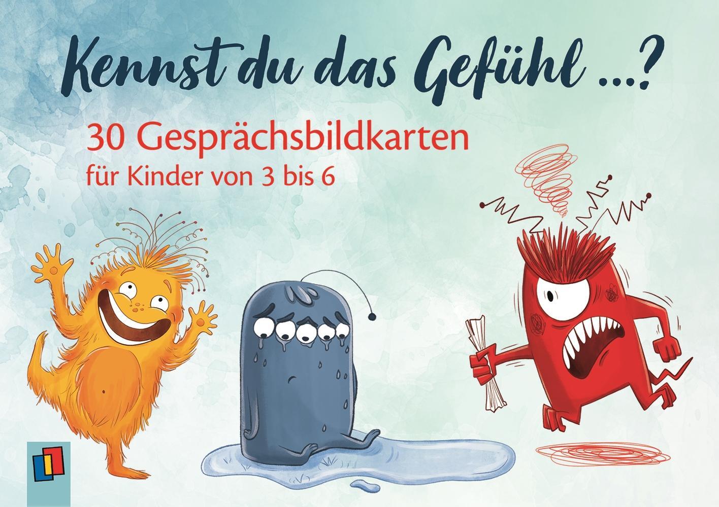 Cover: 9783834643711 | Kennst du das Gefühl ...? | 30 Gesprächsbildkarten für Kinder von 3-6