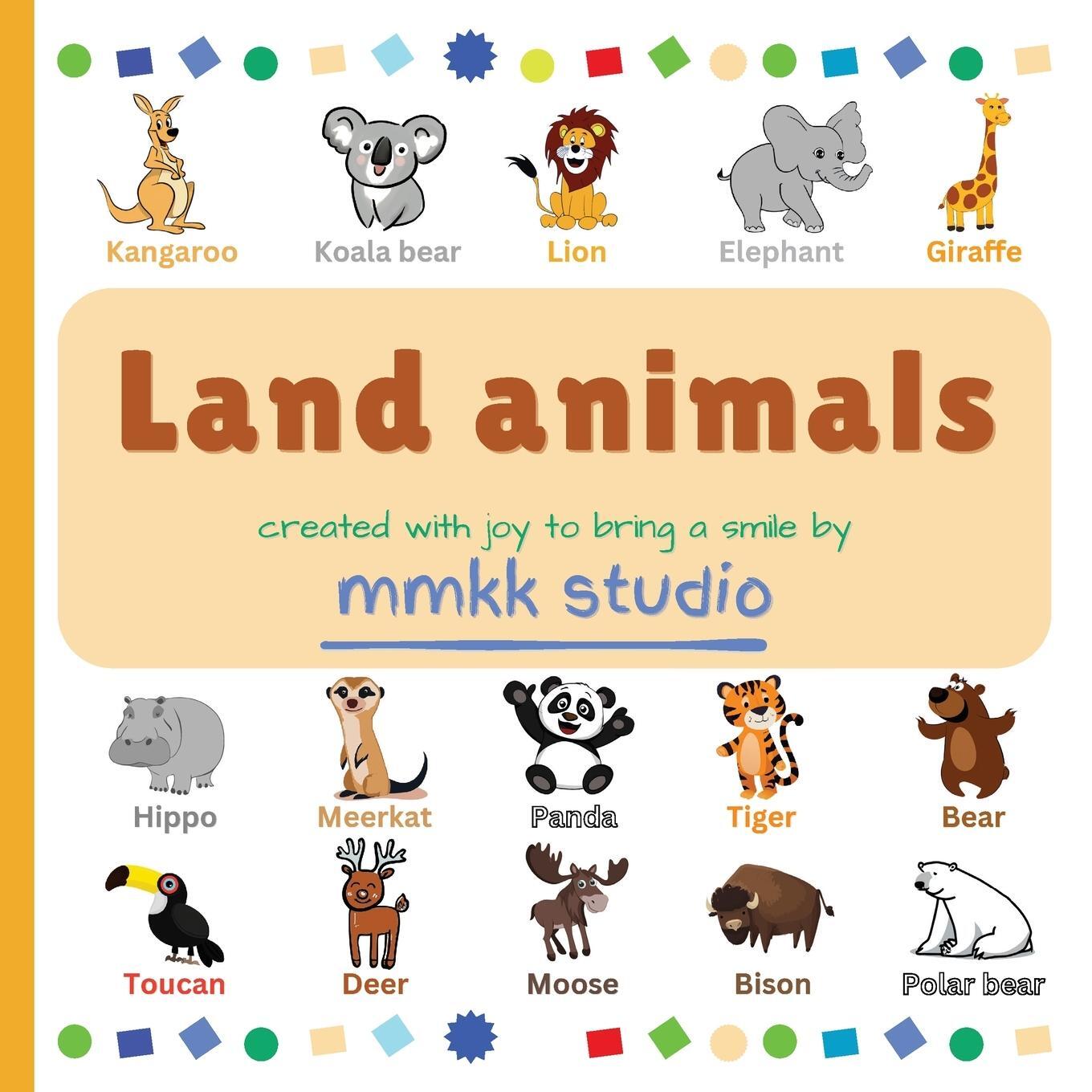 Cover: 9788396829658 | Land animals | Mmkk Studio | Taschenbuch | Paperback | Englisch | 2023