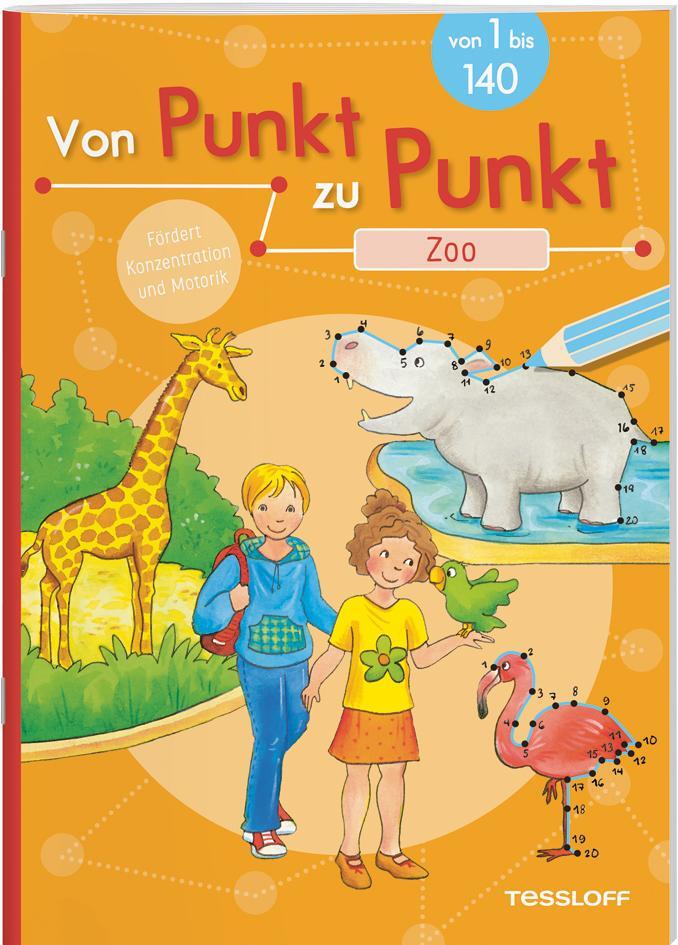 Cover: 9783788644833 | Von Punkt zu Punkt. Zoo | Von 1 bis 140 | Corina Beurenmeister | Buch