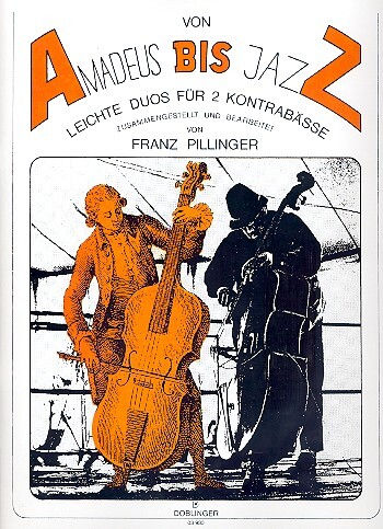 Cover: 9790012171751 | Von Amadeus bis Jazz leichte Duos für 2 Kontrabässe Spielpartitur