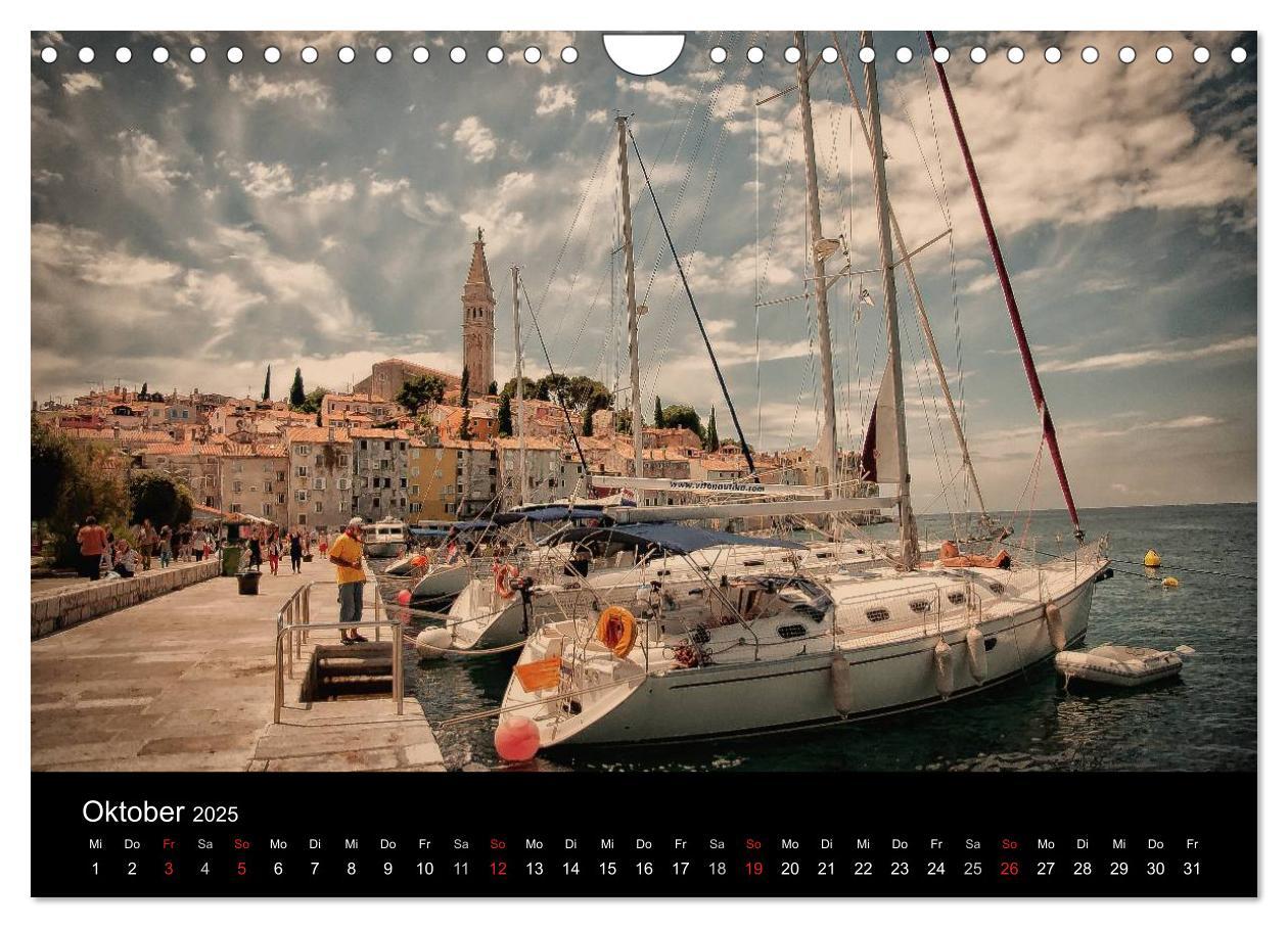 Bild: 9783435752140 | Rovinj Impressionen (Wandkalender 2025 DIN A4 quer), CALVENDO...