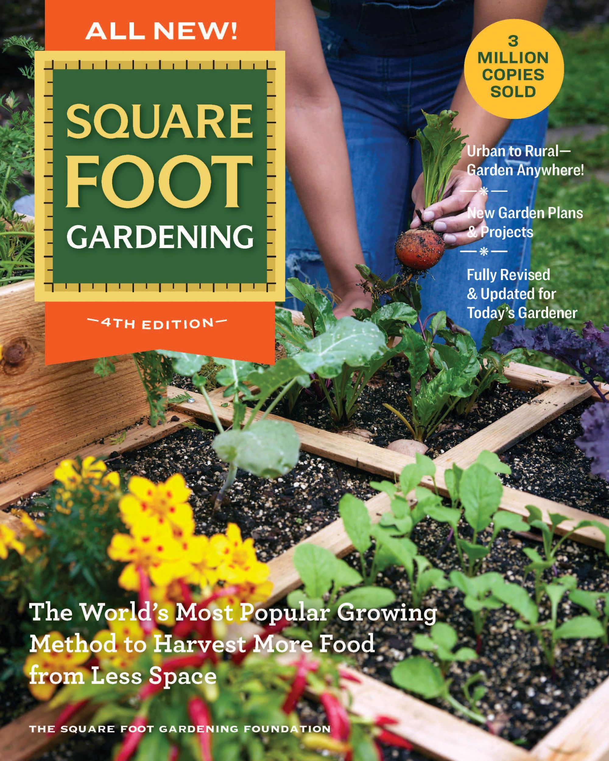 Cover: 9780760388938 | All New! Square Foot Gardening, 4th Edition | Foundation | Taschenbuch