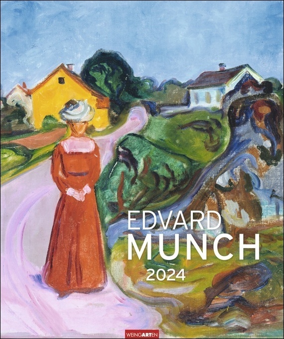 Cover: 9783840085093 | Edvard Munch Edition Kalender 2024. Kunstkalender im Großformat mit...