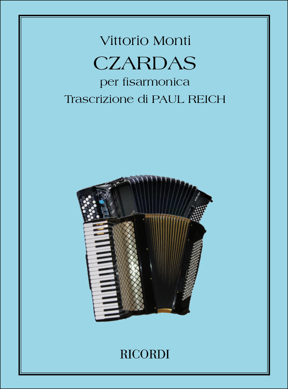 Cover: 9790041233192 | Czardas N.1 | Trascrizione di Paul Reich | V. Monti | Buch | Ricordi