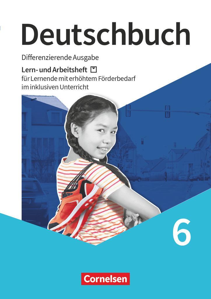 Cover: 9783060634583 | Deutschbuch 6. Schuljahr - Lern- und Arbeitsheft für Lernende mit...