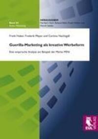 Cover: 9783899368376 | Guerilla-Marketing als kreative Werbeform | Frank Huber (u. a.) | Buch