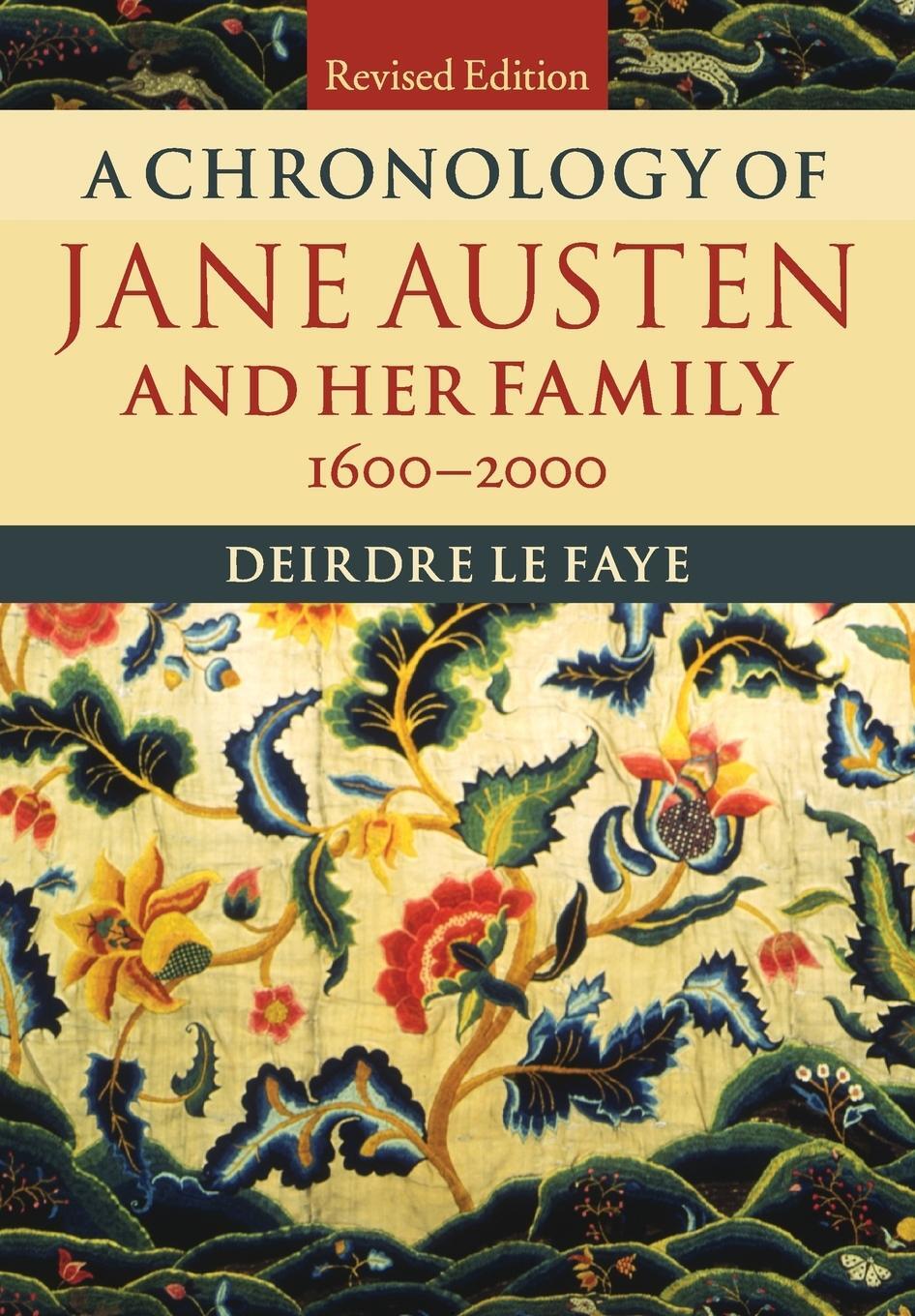 Cover: 9781107615120 | A Chronology of Jane Austen and her Family | Deirdre Le Faye | Buch