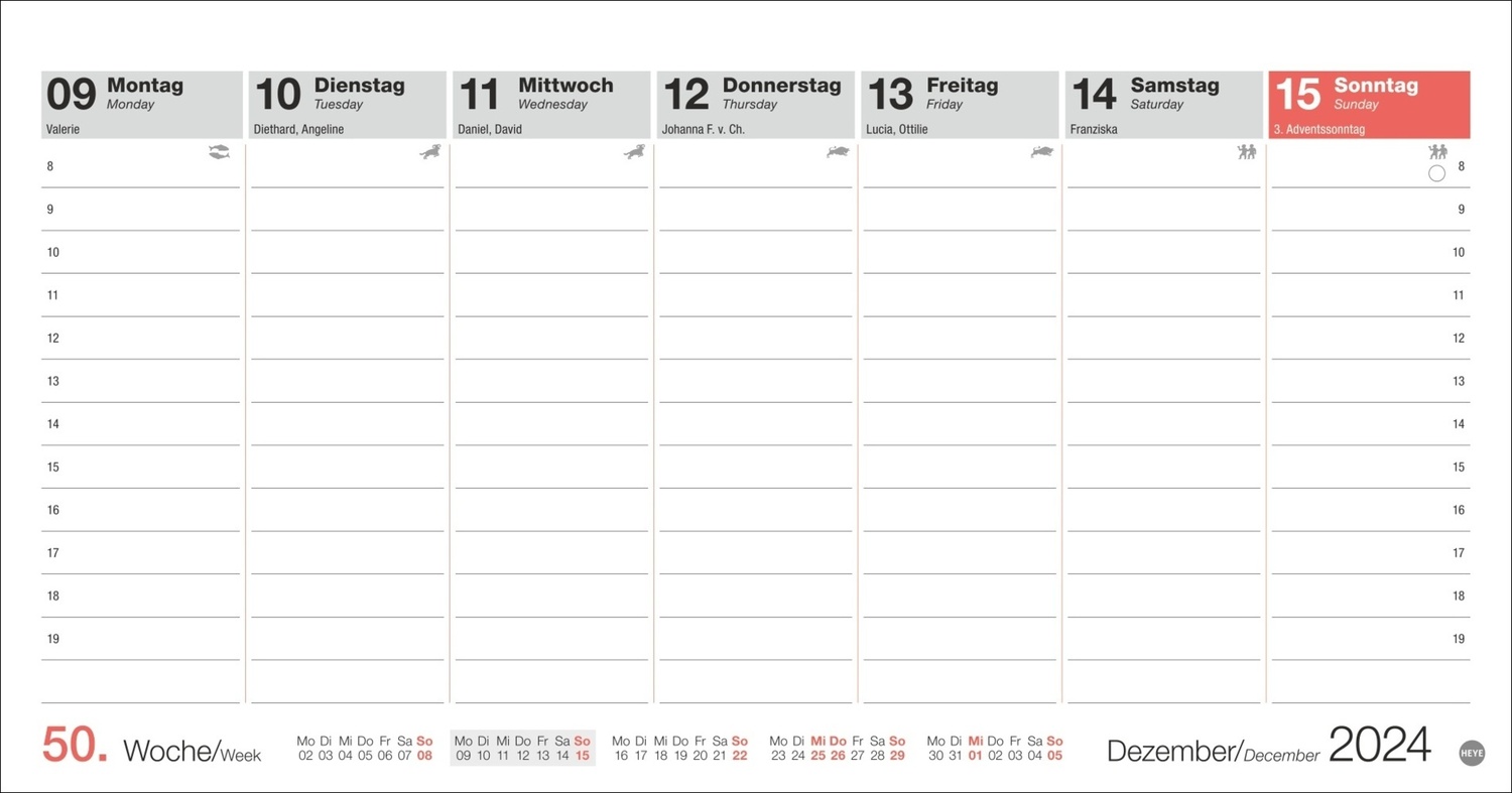 Bild: 9783756407613 | Schreibtischkalender Österreich groß 2025 | Kalender | Spiralbindung