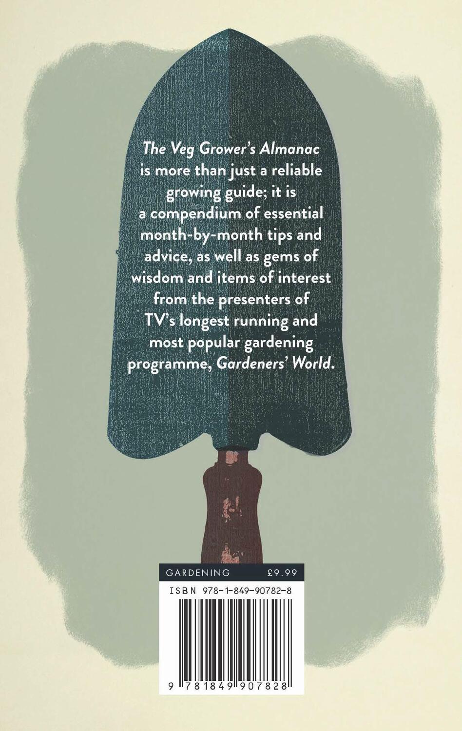 Rückseite: 9781849907828 | Gardeners' World: The Veg Grower's Almanac | Martyn Cox | Buch | 2014