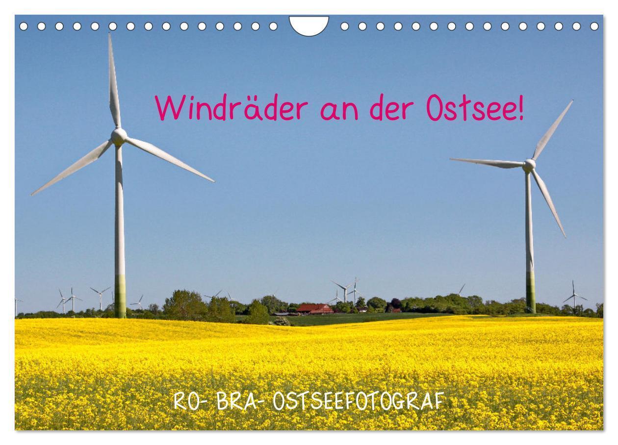 Cover: 9783435063291 | Windräder an der Ostsee! (Wandkalender 2025 DIN A4 quer), CALVENDO...