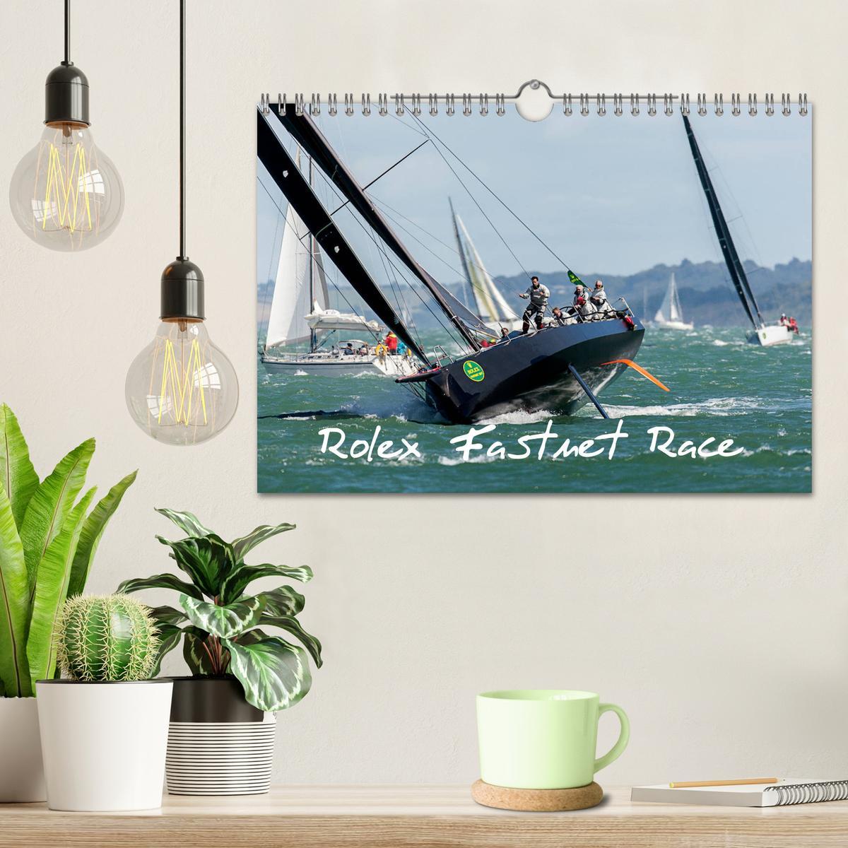 Bild: 9781325946181 | Rolex Fastnet Race (Wall Calendar 2025 DIN A4 landscape), CALVENDO...