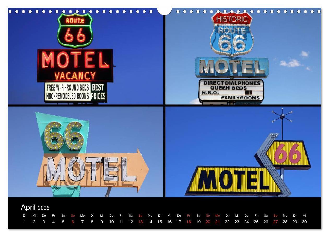 Bild: 9783435791385 | Route 66 im Südwesten (Wandkalender 2025 DIN A3 quer), CALVENDO...