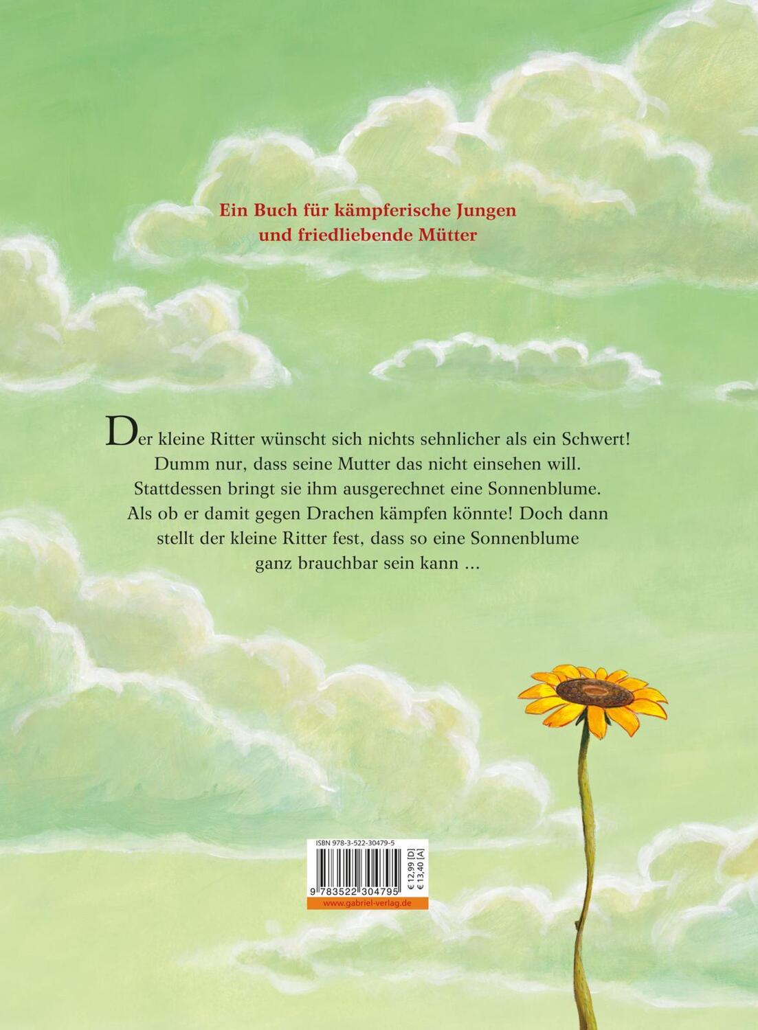 Rückseite: 9783522304795 | Das Sonnenblumenschwert | Mark Sperring (u. a.) | Buch | 32 S. | 2017
