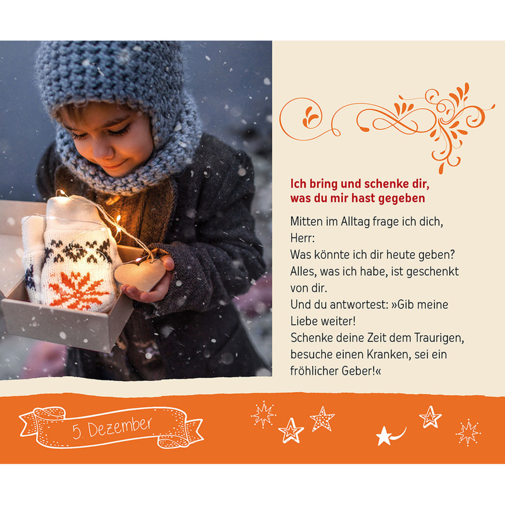 Bild: 9783842978294 | Ich sehe dich mit Freuden an | Adventskalender | Ruth Heil | Kalender