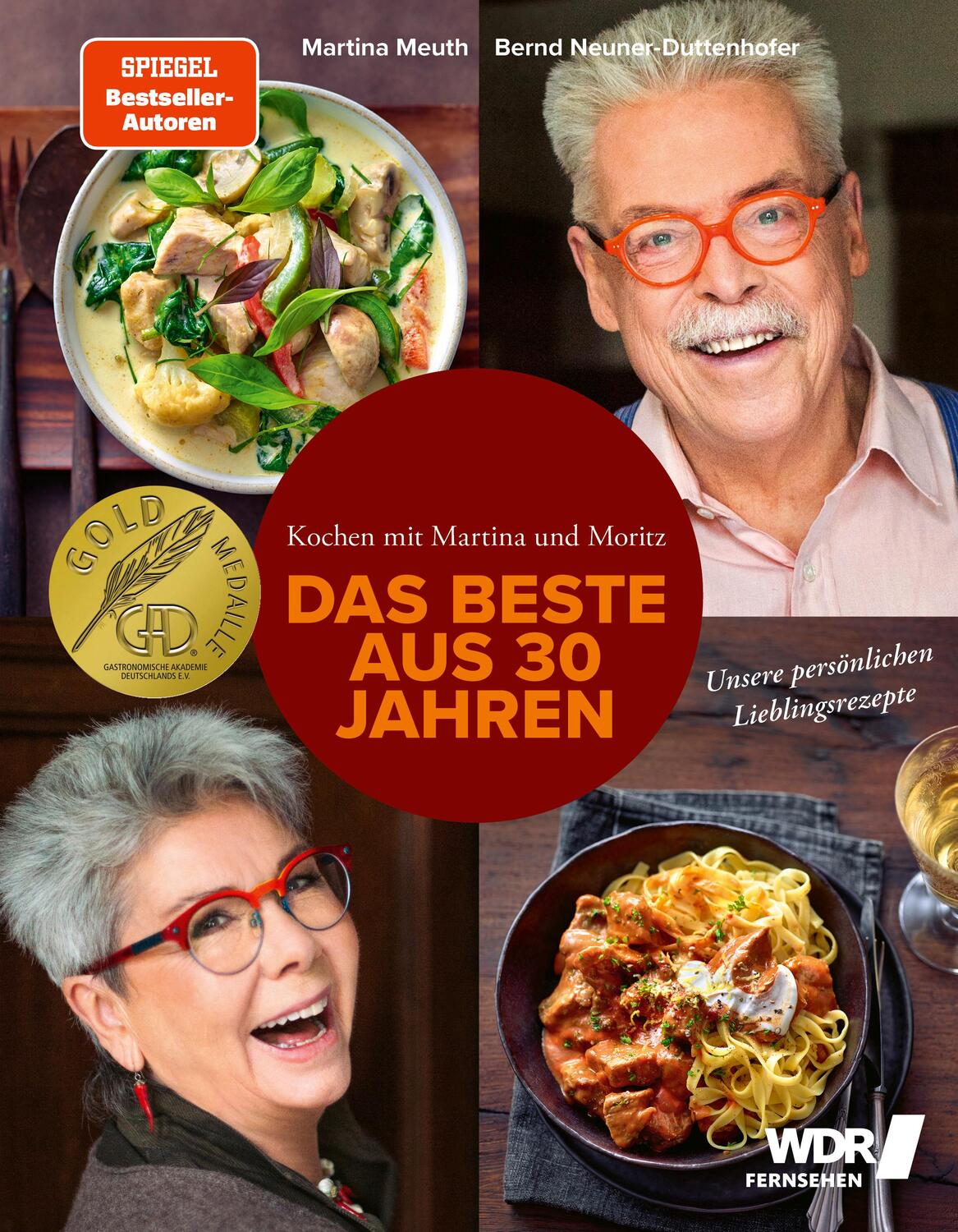 Cover: 9783954531578 | Kochen mit Martina und Moritz - Das Beste aus 30 Jahren | Buch | 2018