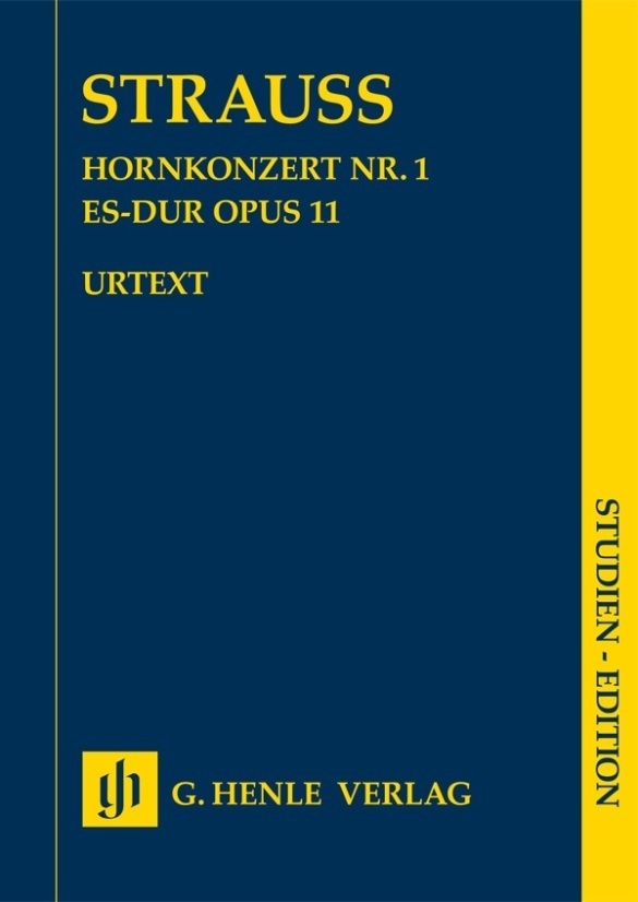 Cover: 9790201872537 | Strauss, Richard - Hornkonzert Nr. 1 Es-dur op. 11 | Peter Damm | Buch