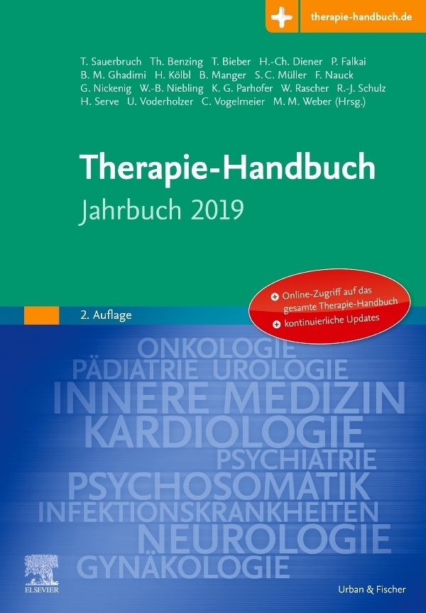 Cover: 9783437249518 | Therapie-Handbuch | Mit Online-Zugang | Tilman Sauerbruch (u. a.)