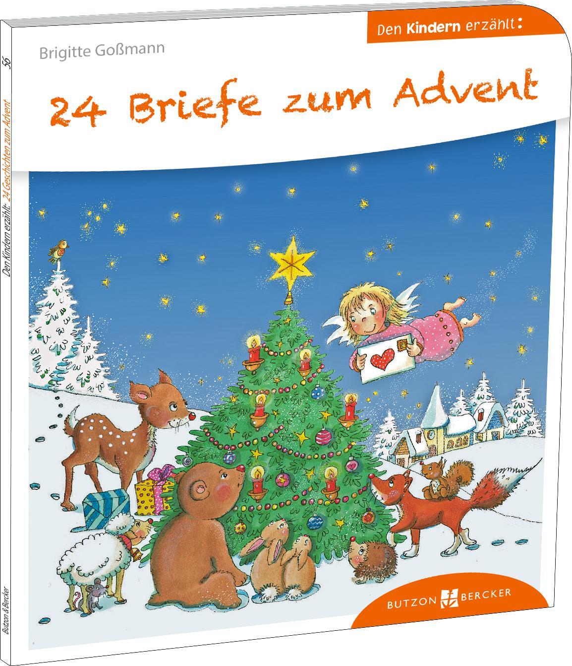 Cover: 9783766630568 | 24 Briefe zum Advent | Den Kindern erklärt/erzählt 56 | Goßmann | Buch