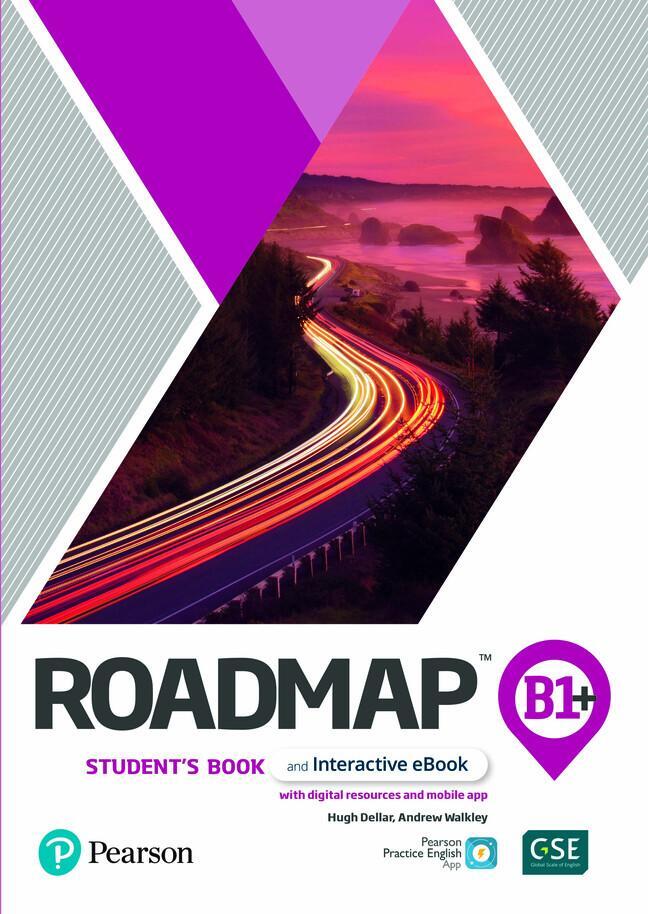 Cover: 9781292393094 | Roadmap B1+ Student's Book &amp; Interactive eBook with Digital...
