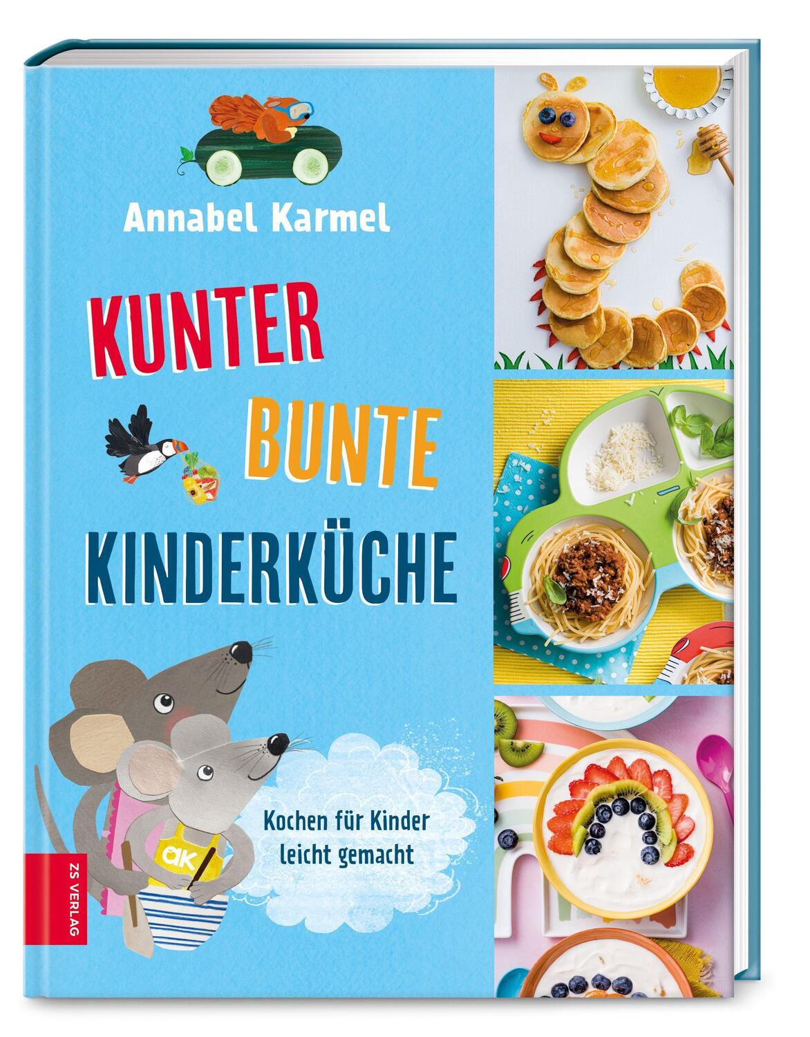Cover: 9783965842458 | Kunterbunte Kinderküche | Kochen für Kinder leicht gemacht | Karmel