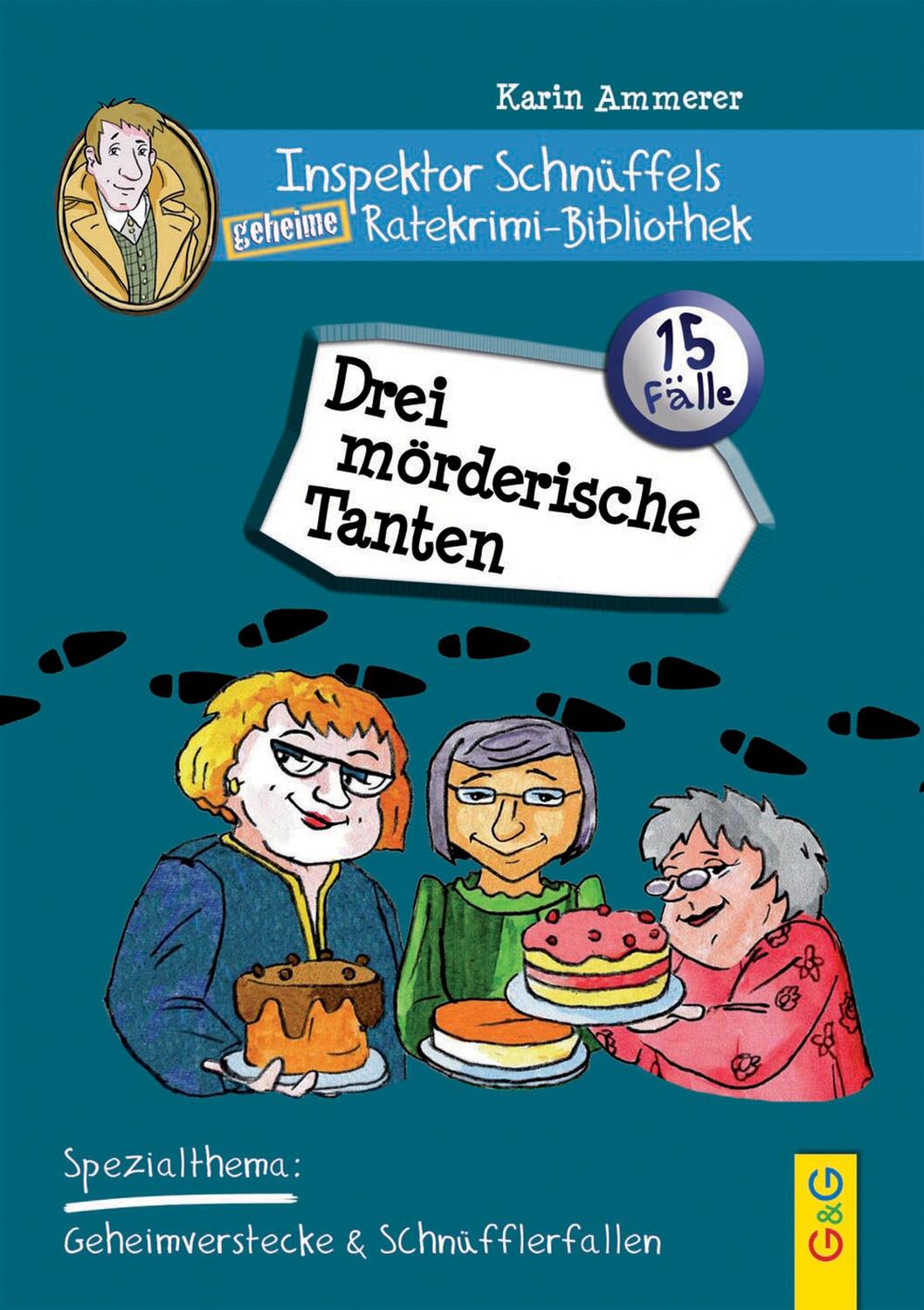 Cover: 9783707419078 | Inspektor Schnüffels geheime Ratekrimi Bibliothek - Drei...