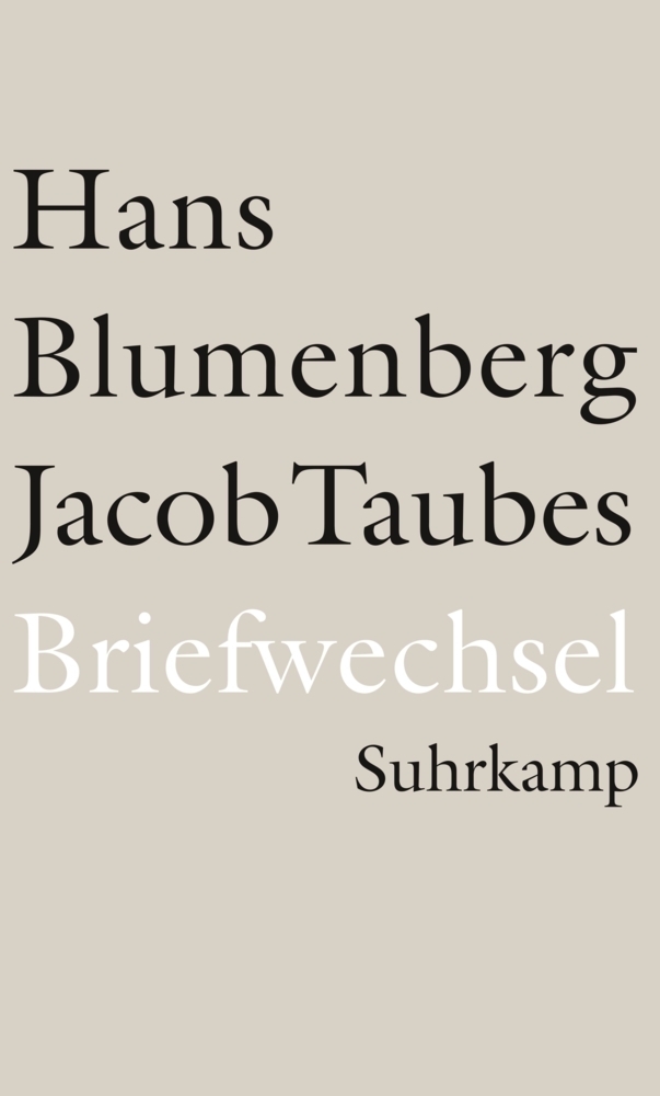 Briefwechsel 1961-1981 - Blumenberg, Hans