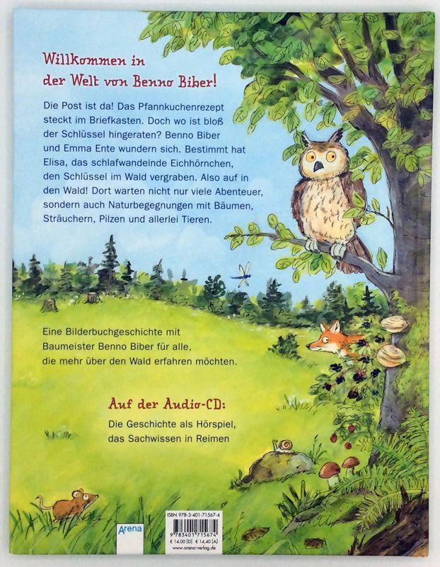 Bild: 9783401715674 | Benno Biber. Das große Waldabenteuer | Ein Sachbilderbuch mit CD