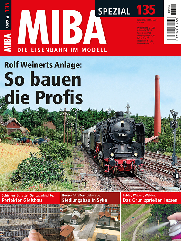 Cover: 9783964535641 | Rolf Weinerts Anlage: So bauen die Profis | MIBA Spezial 135 | Buch